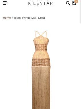Sophisticated elegant dress